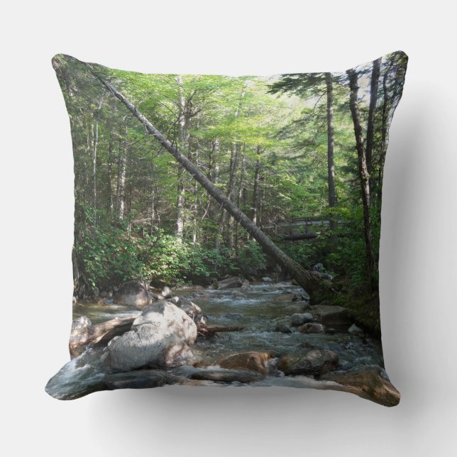 Coussin Pont de la rivière Pemigewasset dans le New Hampsh (Recto)