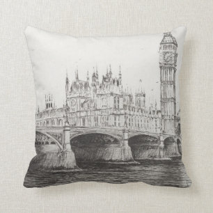 Coussin Pont Londres R-U de Westminster. 30/10/2006