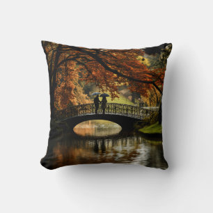 Coussin Pont Romantique - Célébrez l'Amour