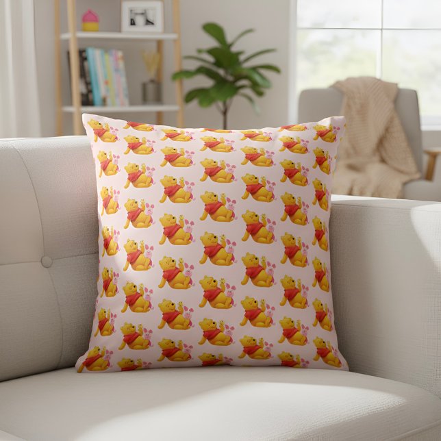 Coussin Pooh Throw Pillow (Créateur téléchargé)