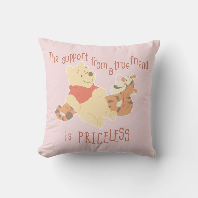 Coussin Pooh & Tigger| Devis de support (Recto)