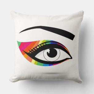Coussin Pop Art Rainbow Eyeshadow Thefers