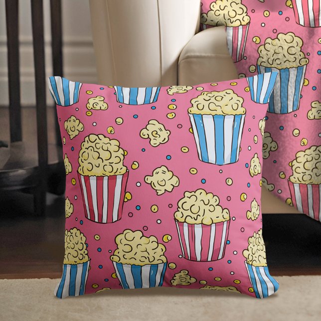 Coussin Popcorn & Movie Night Magie (Créateur téléchargé)