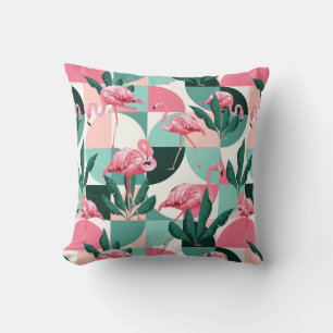 Coussin Poreiller à lancer Flamingo