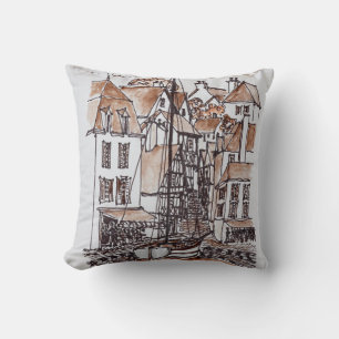 Coussin Port de Saint-Goustan, Auray Bretagne, France