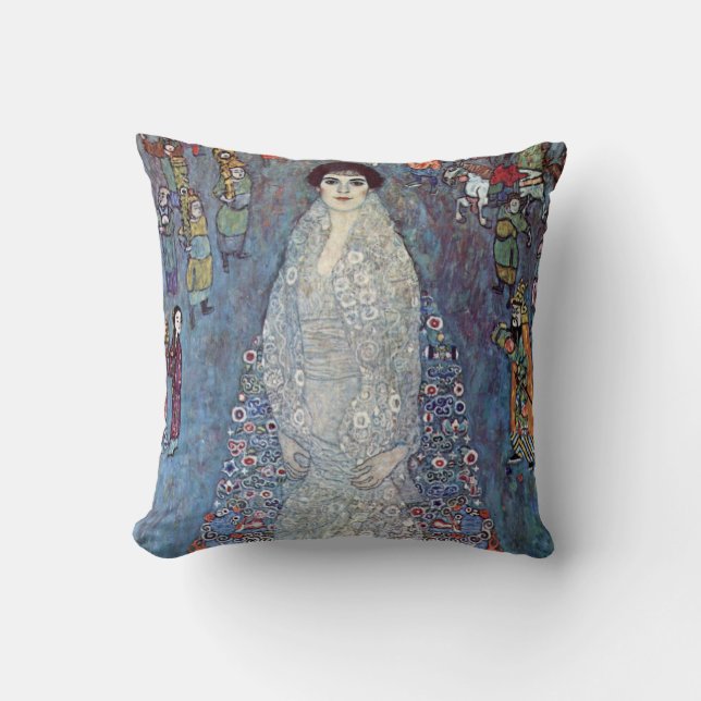 Coussin Portrait Baronne Elisabeth Bacchofen Echt, Klimt (Recto)