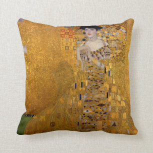 Coussin Portrait d'Adele Bloch-Bauer par Gustav Klimt 1907