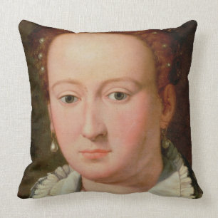 Coussin Portrait de Bianca Cappello, c.1580 (huile sur le
