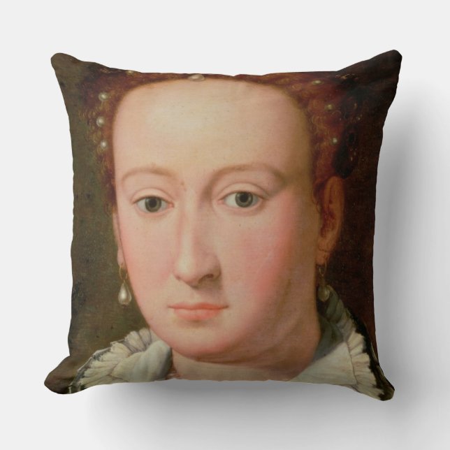 Coussin Portrait de Bianca Cappello, c.1580 (huile sur le (Recto)