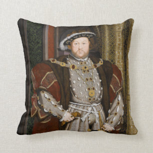 Coussin Portrait de Henry VIII par Hans Holbein le plus