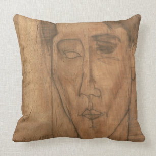 Coussin Portrait de Jean Cocteau (1889-1963) 1917 (crayon