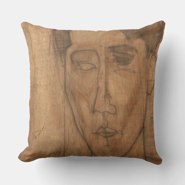 Coussin Portrait de Jean Cocteau (1889-1963) 1917 (crayon (Recto)