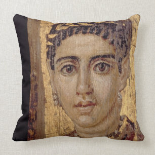 Coussin Portrait de maman d'une femme, de Fayum,