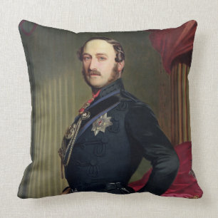 Coussin Portrait de prince Albert (1819-61) 1859 (huile