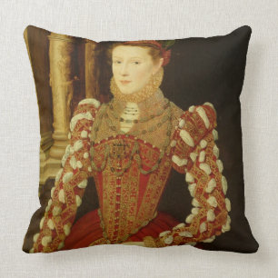 Coussin Portrait d'une femme, 1567 (huile sur le panneau)