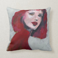 Portrait Fem - Rouge
