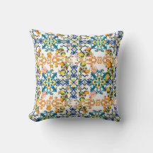 Portugais vintage tuiles kiwi et citron motif