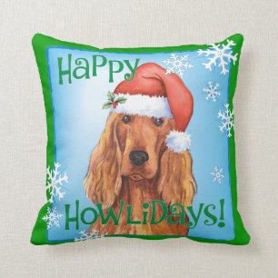 Coussin Poseur irlandais heureux de Howlidays