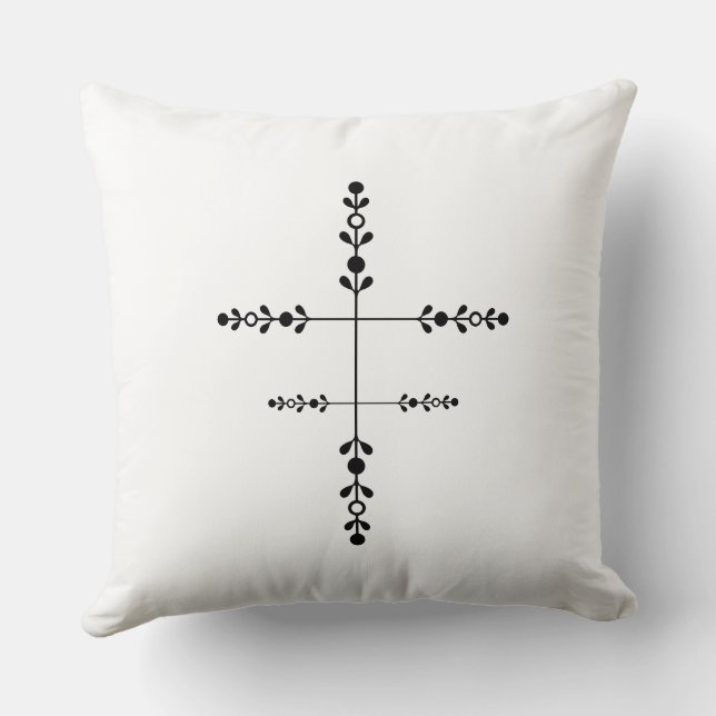 Coussin Positive Sunshine Art – Bright Happy Sun and Flowe (Verso)