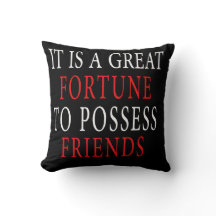posséder ami Throw Pillow