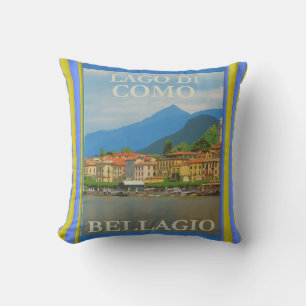 Coussin Poster Bellagio Italie