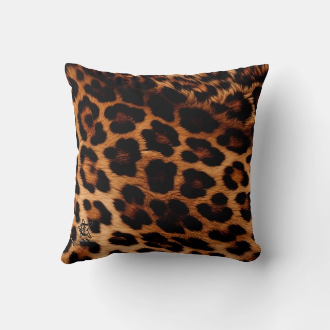 Coussin Poster de animal (Verso)