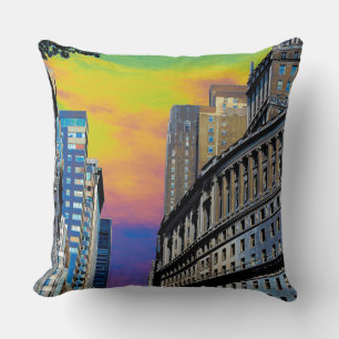 Coussin Poster de la construction pétrolière Standard New 