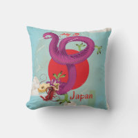 Poster du Vintage voyage japonais Dragon