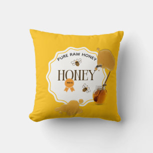 Coussin Pot de miel Abeille à miel Nid d'abeilles Apiary