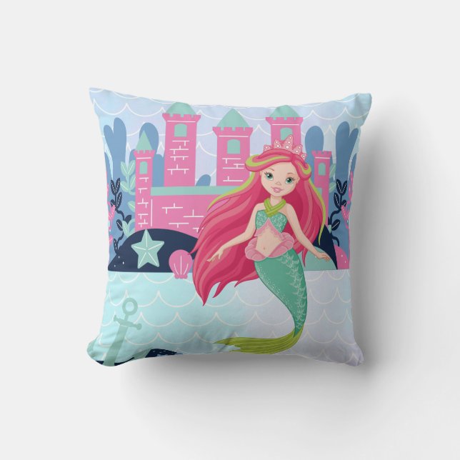 Coussin Poudre de sirène (Recto)