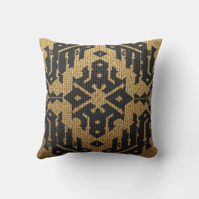 Coussin Pouf avec un avec une image antique (Verso)