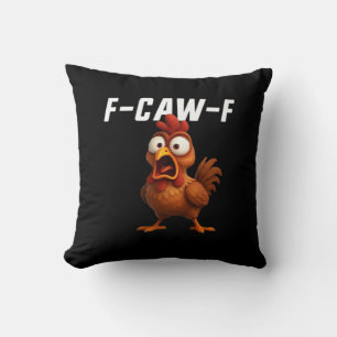 Coussin Poulet drôle F-Caw-F Poulet F-Caw-F Équipement Coo