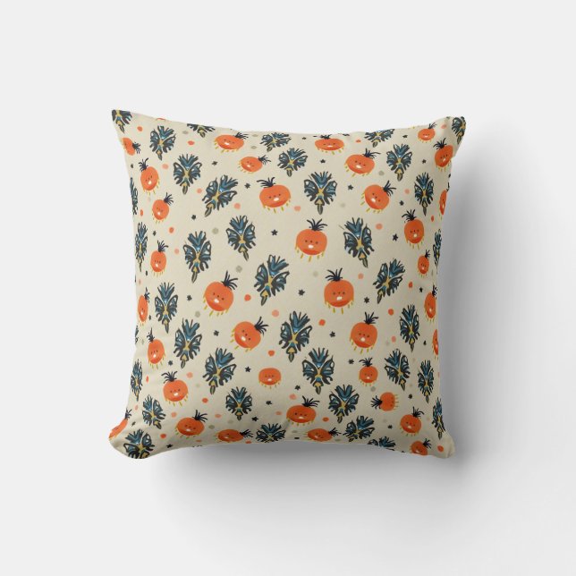 coussin pour bébé carotte (Recto)