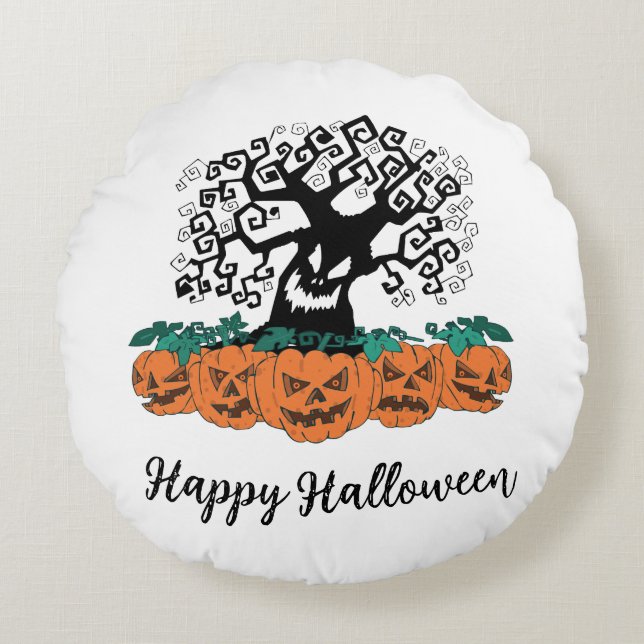 Coussin - pour Halloween, décoration maison (Devant)
