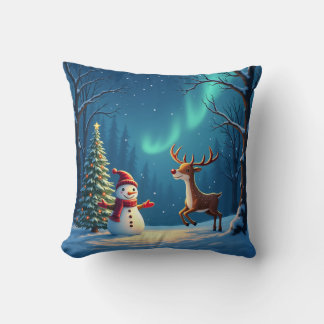 Coussin pour les amis de Noël