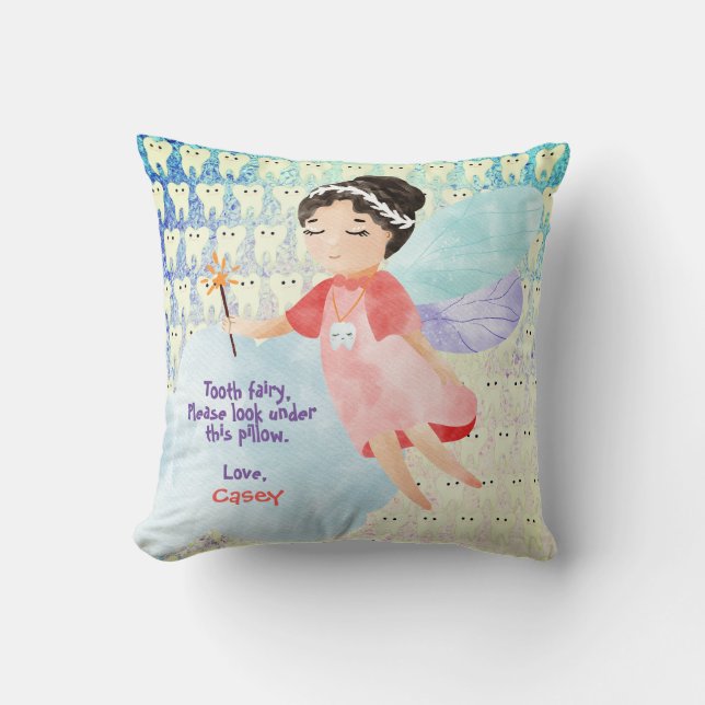 Coussin pour les filles - Dents mignons (Recto)