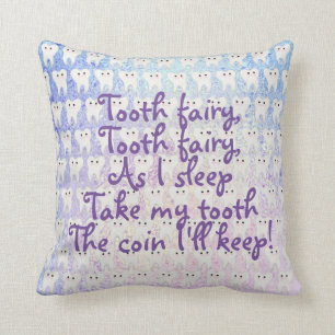 Coussin pour les filles - Dents mignons