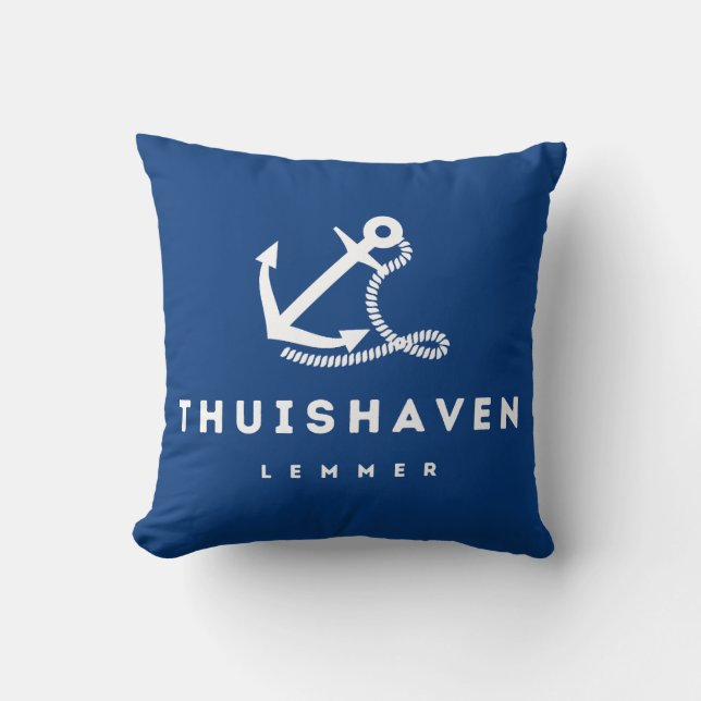 Coussin pour maison de vacances ou bateau (Recto)
