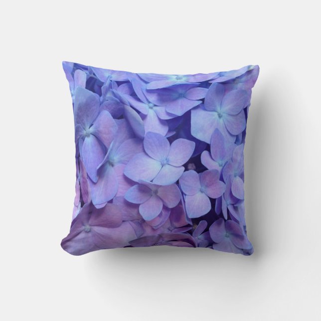 Coussin pourpre d'hortensia (Recto)