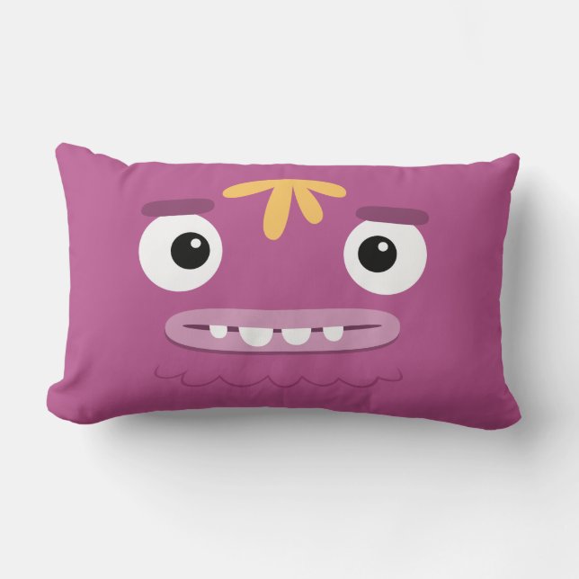 Coussin pourpre différent de BBSS (21" x13") (Recto)