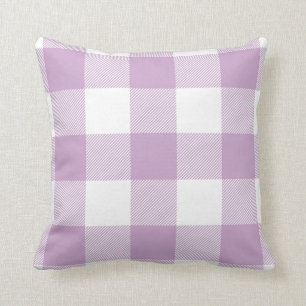 Coussin Pourpre en pastel de lavande de contrôle de
