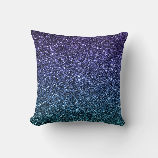 Coussin Pourpre et parties scintillantes de Faux d'Ombre (Recto)