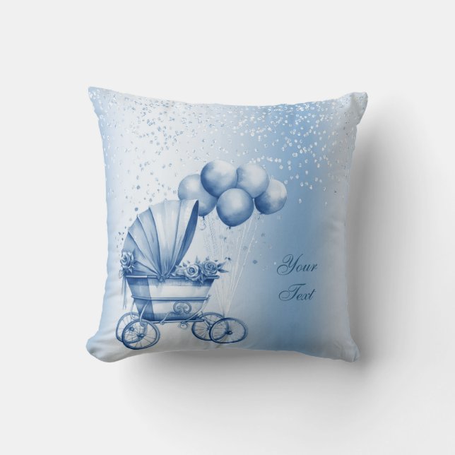 Coussin Poussette rose Jeu d'oreiller (Recto)