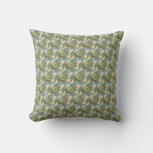 Coussin Poussière de Motif Daffodil de Couronne nuptiale. 