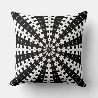 Coussin Poutre de lumière étoilée avec motif à queue d'aro