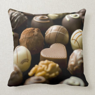 Coussin Pralines délicieuses de chocolat