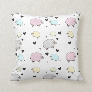 Coussin Précieux petit bébé Motif mouton