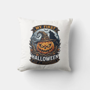 Coussin Premier Halloween en tant que frère Pumpkin Wolf M