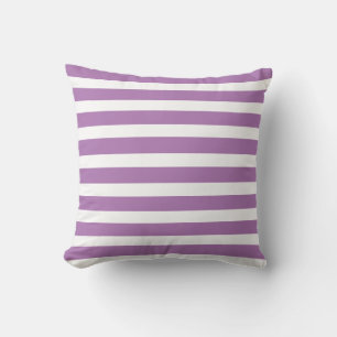 Coussin Préparatoire Lavande Violet blanc Rayé