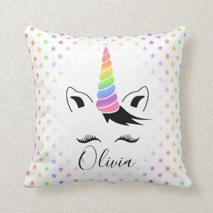 Coussin Pretty Pastel Unicorn